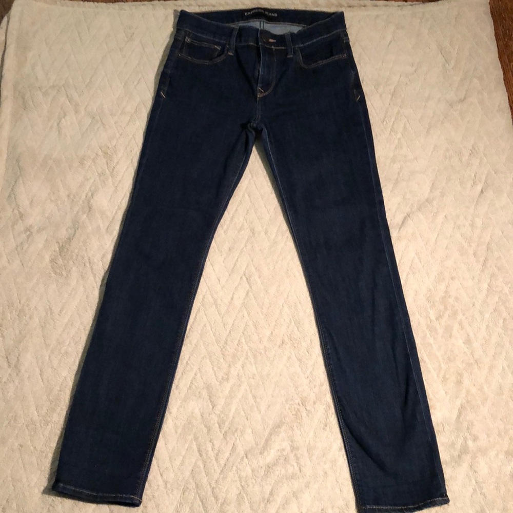 Express Skinny Mid Rise Jeans Size 6R